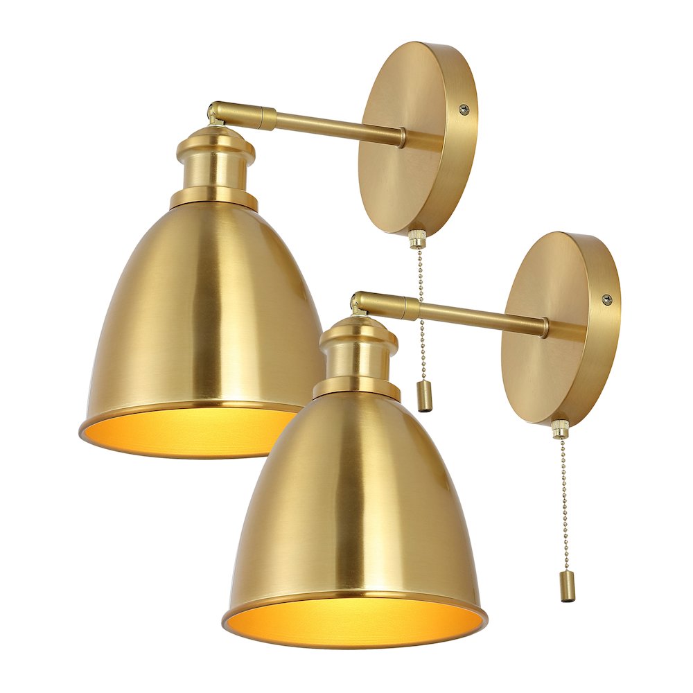 Hudson Farmhouse Bohemian Iron Led Sconce (Set Of 2). Picture 7