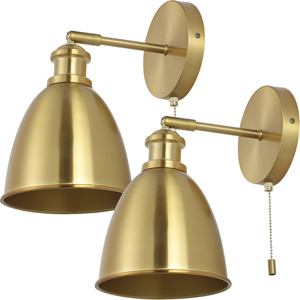 Hudson Farmhouse Bohemian Iron Led Sconce (Set Of 2). Picture 2