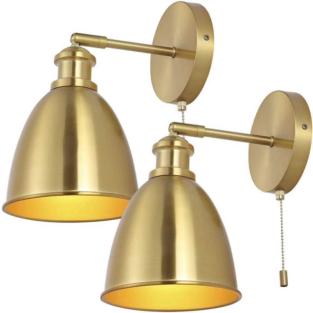 Hudson Farmhouse Bohemian Iron Led Sconce (Set Of 2). Picture 1