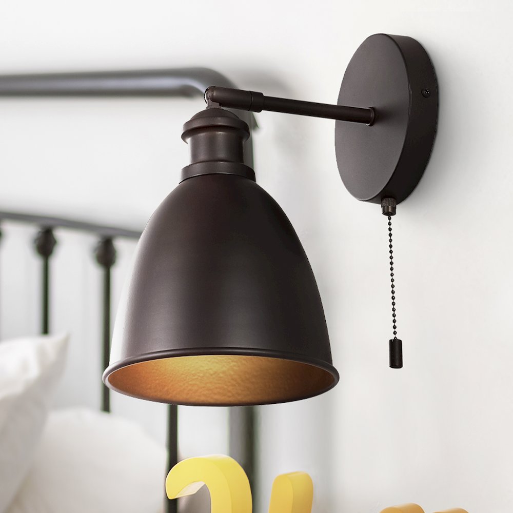 Hudson Farmhouse Bohemian Iron Led Sconce (Set Of 2). Picture 9