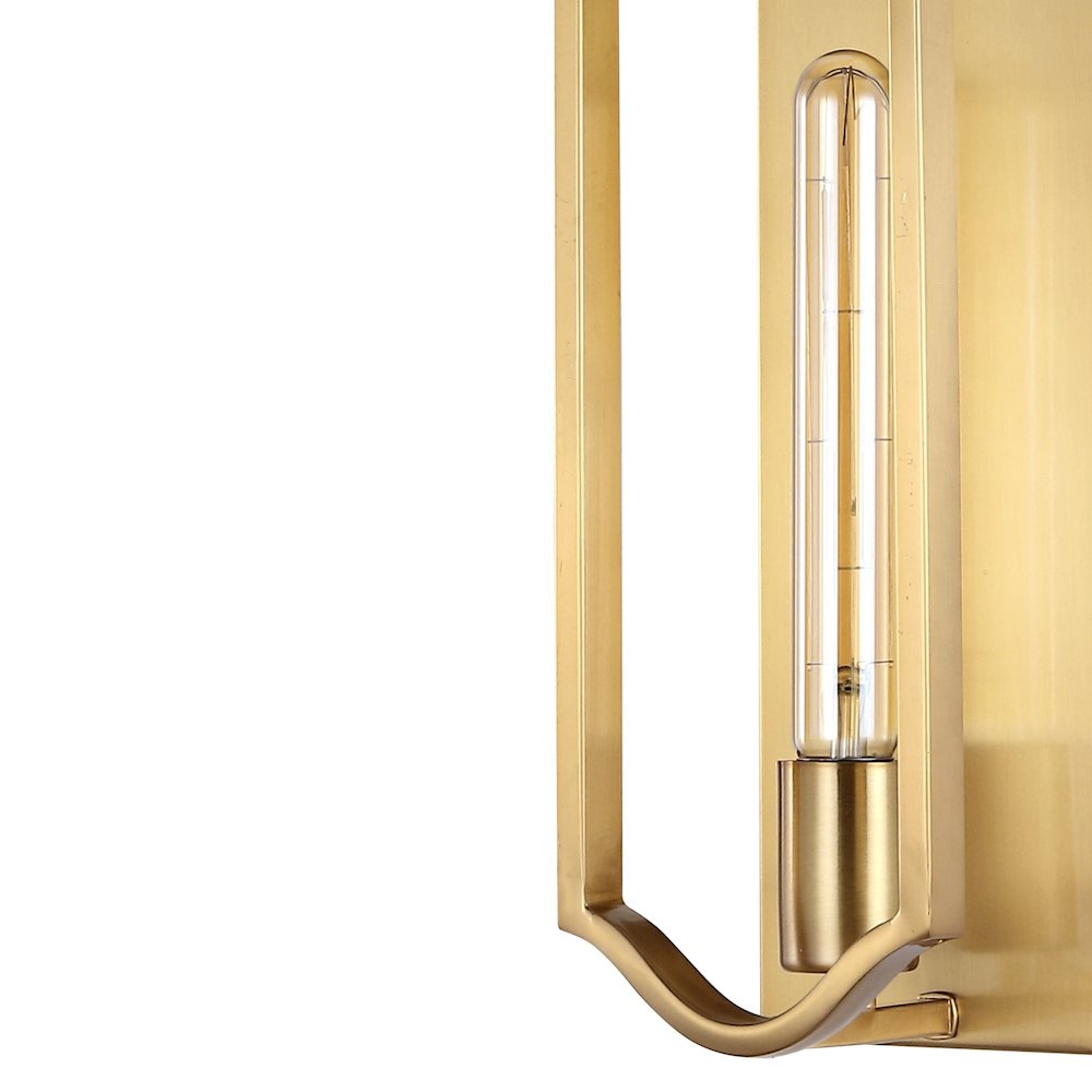 Chloe Modern Bohemian Iron Led Sconce. Picture 2