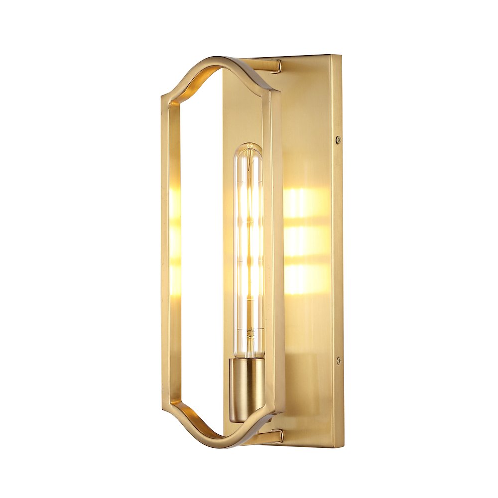Chloe Modern Bohemian Iron Led Sconce. Picture 5