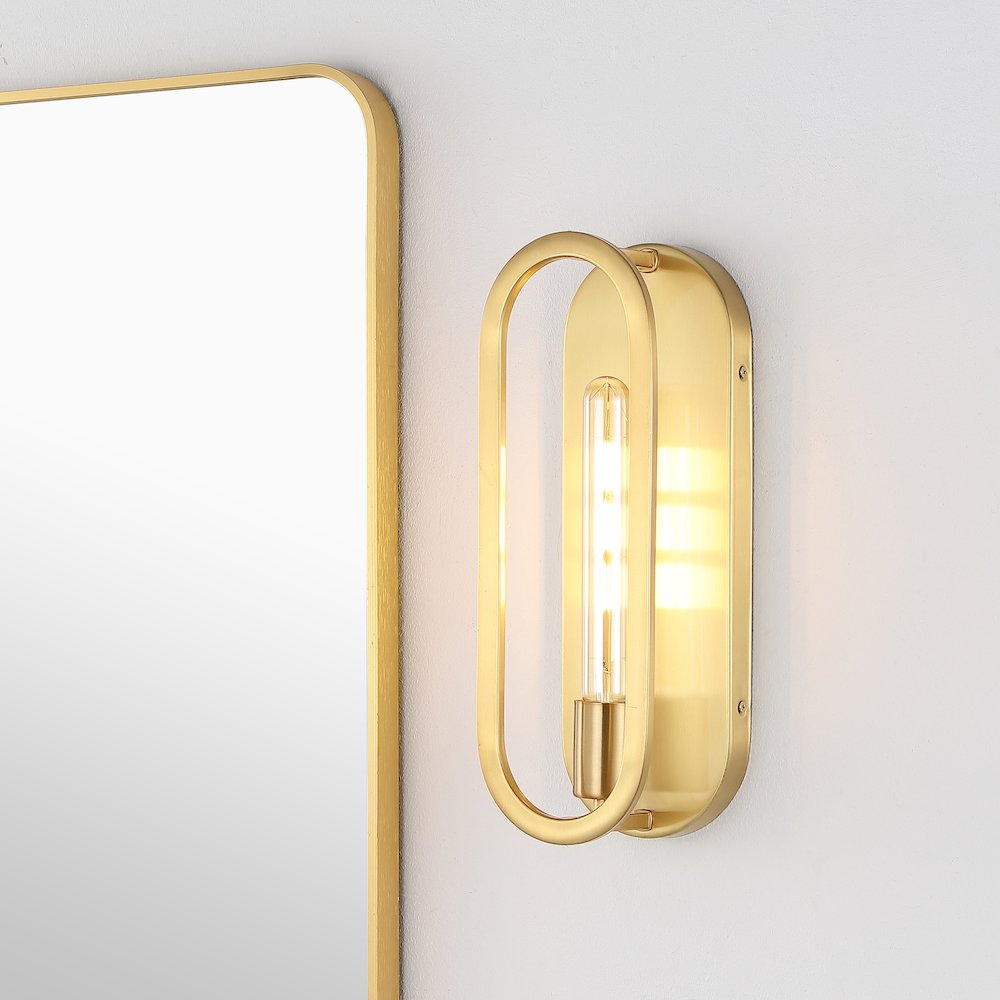 Emilia Modern Bohemian Iron Led Sconce. Picture 6
