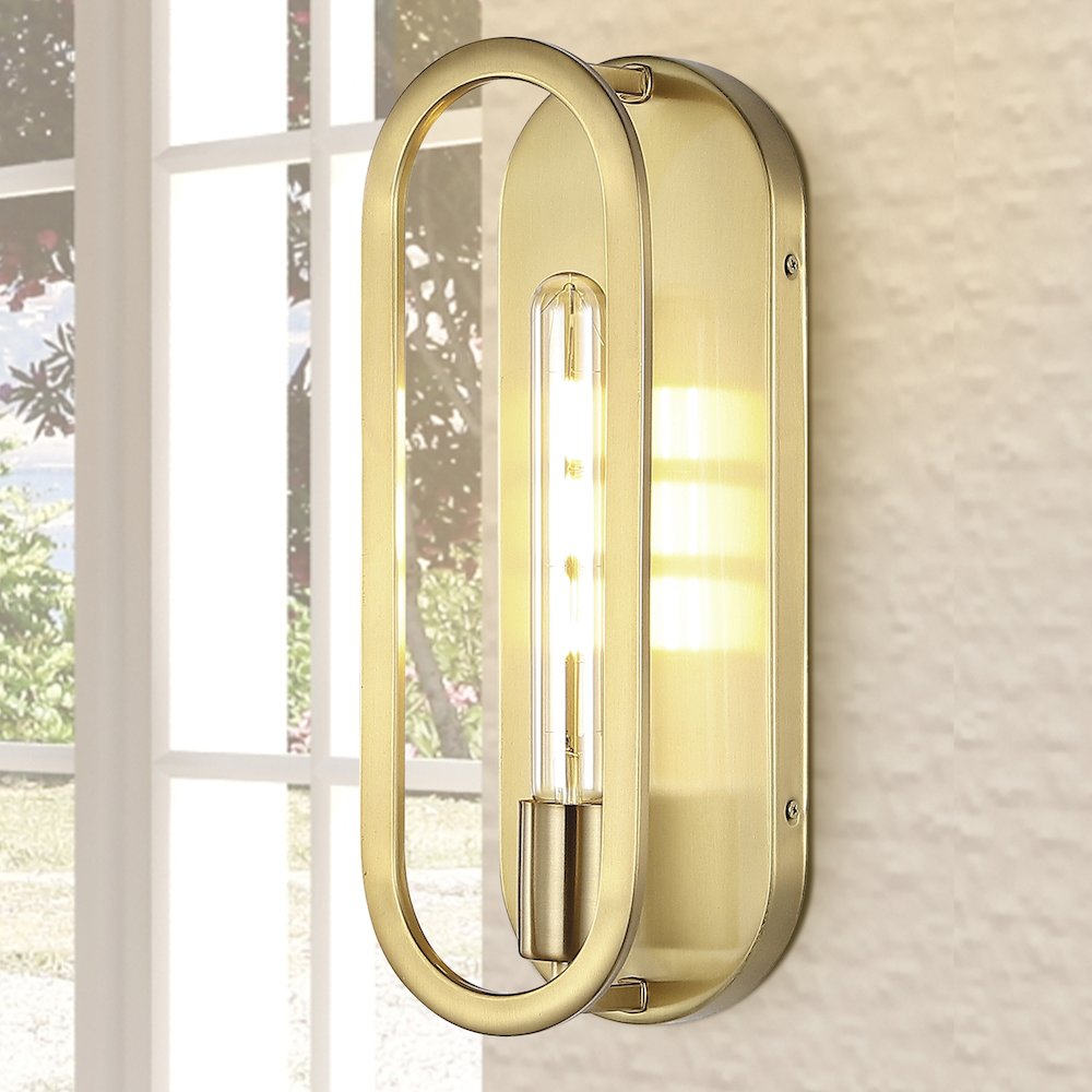 Emilia Modern Bohemian Iron Led Sconce. Picture 7