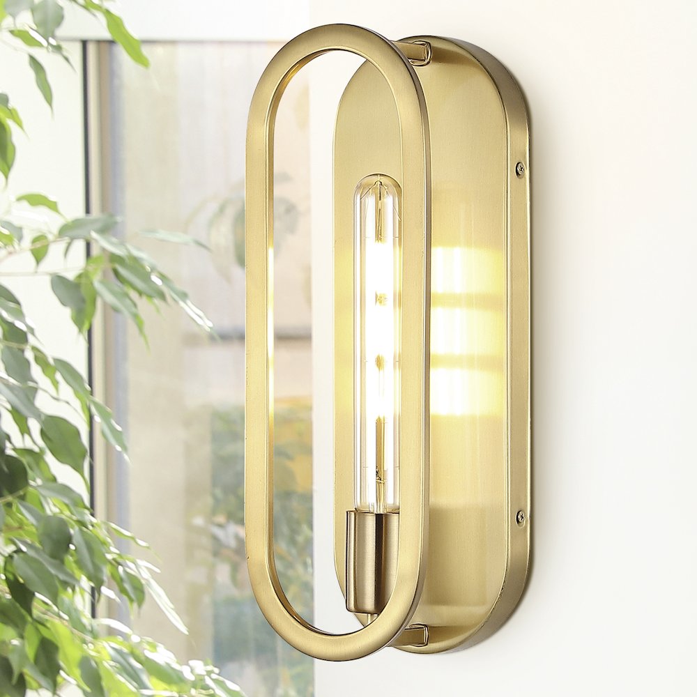 Emilia Modern Bohemian Iron Led Sconce. Picture 8