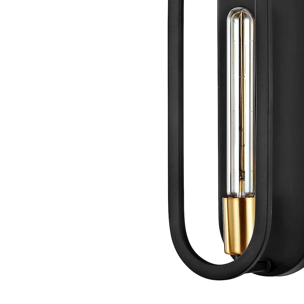 Emilia Modern Bohemian Iron Led Sconce. Picture 2