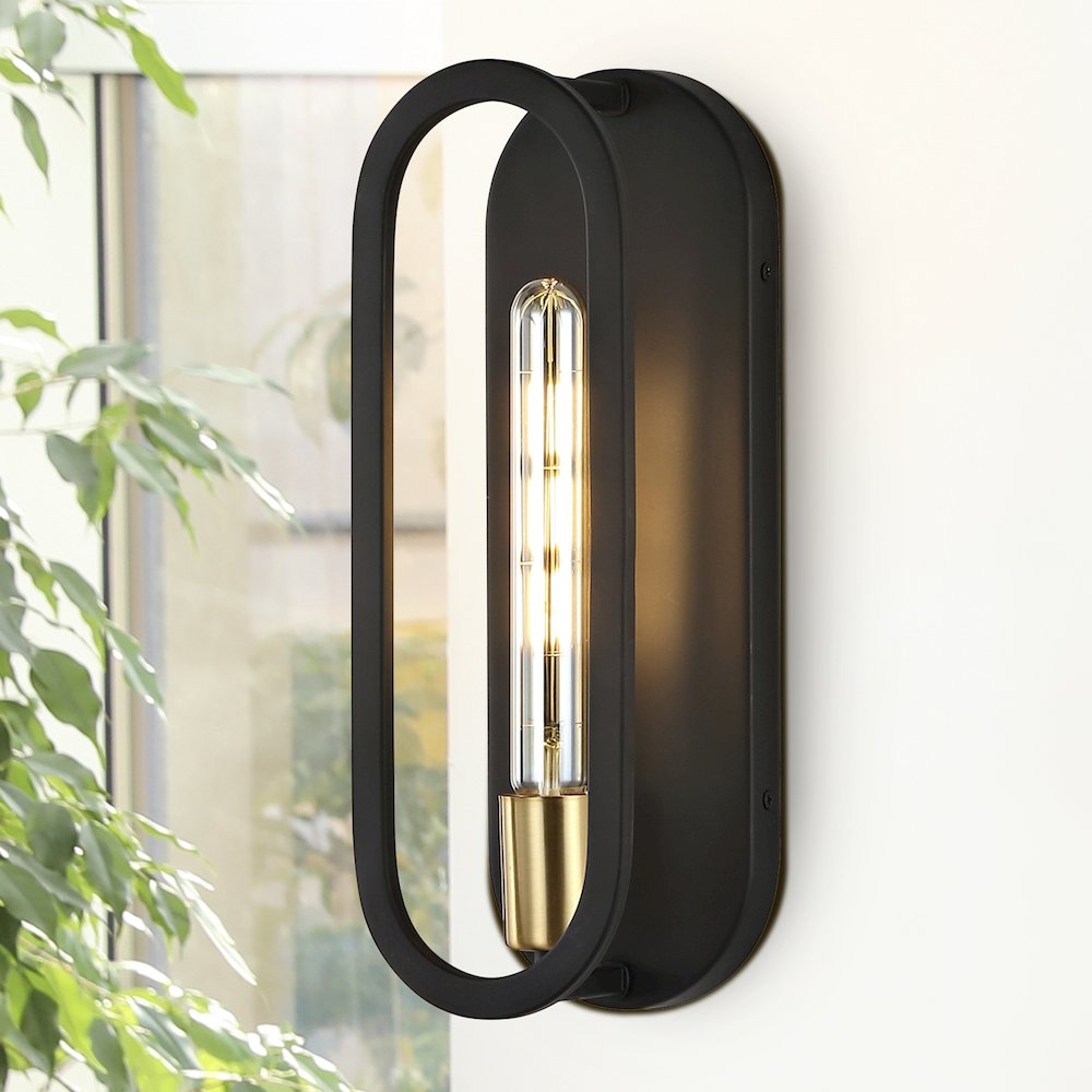 Emilia Modern Bohemian Iron Led Sconce. Picture 8