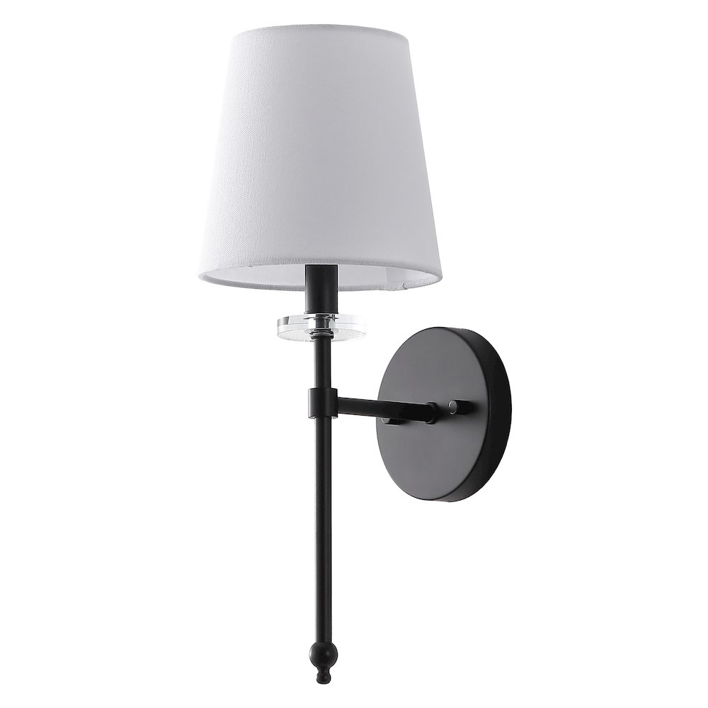 Olivia 1-Light Traditional Candlestick Metal/Crystal LED Vanity. Picture 9