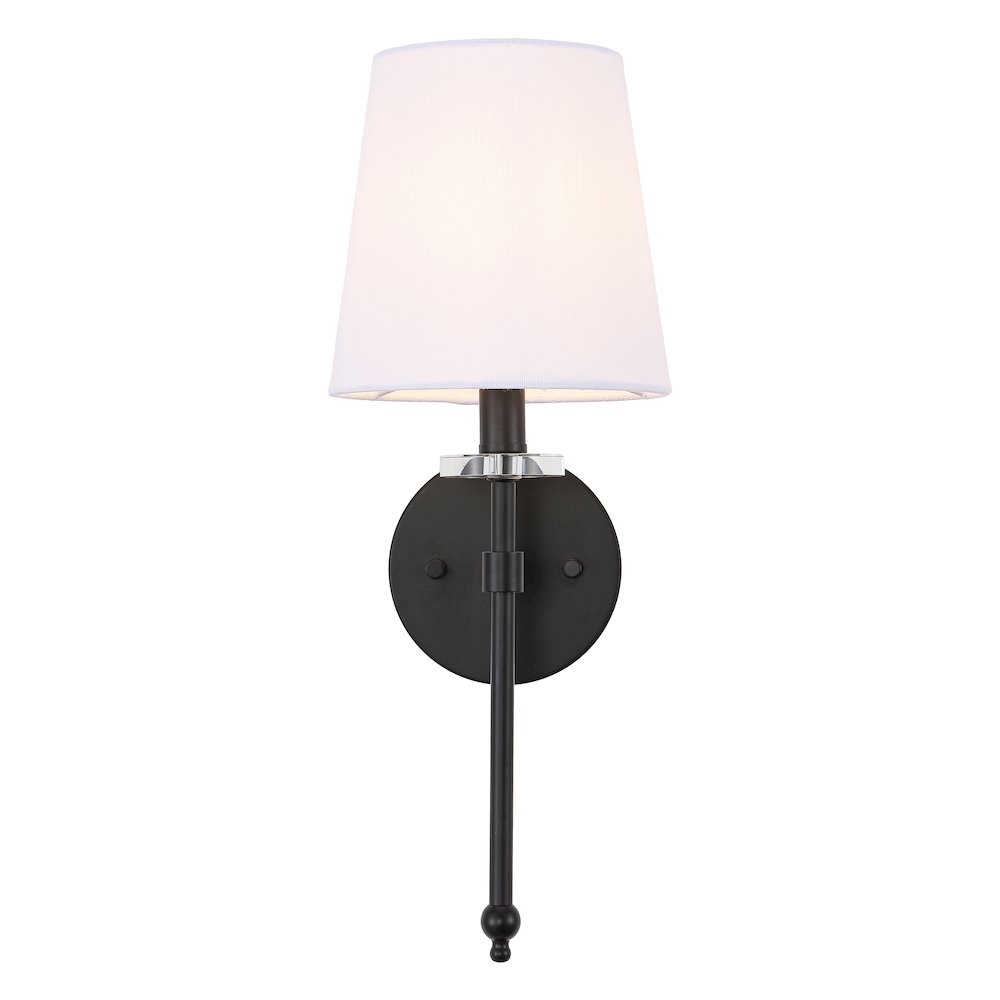 Olivia 1-Light Traditional Candlestick Metal/Crystal LED Vanity. Picture 8