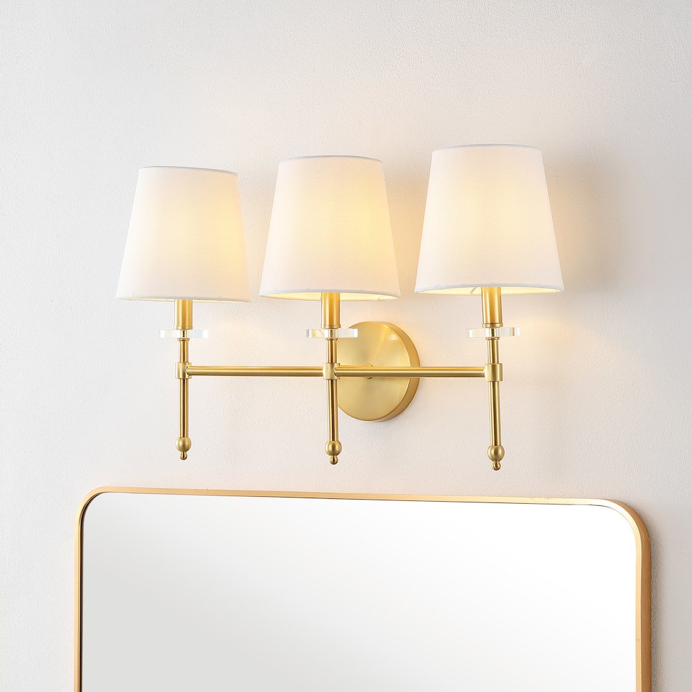 Olivia Modern Midcentury Led Vanity. Picture 8