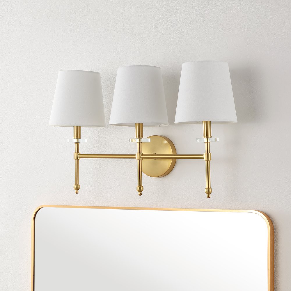 Olivia Modern Midcentury Led Vanity. Picture 6