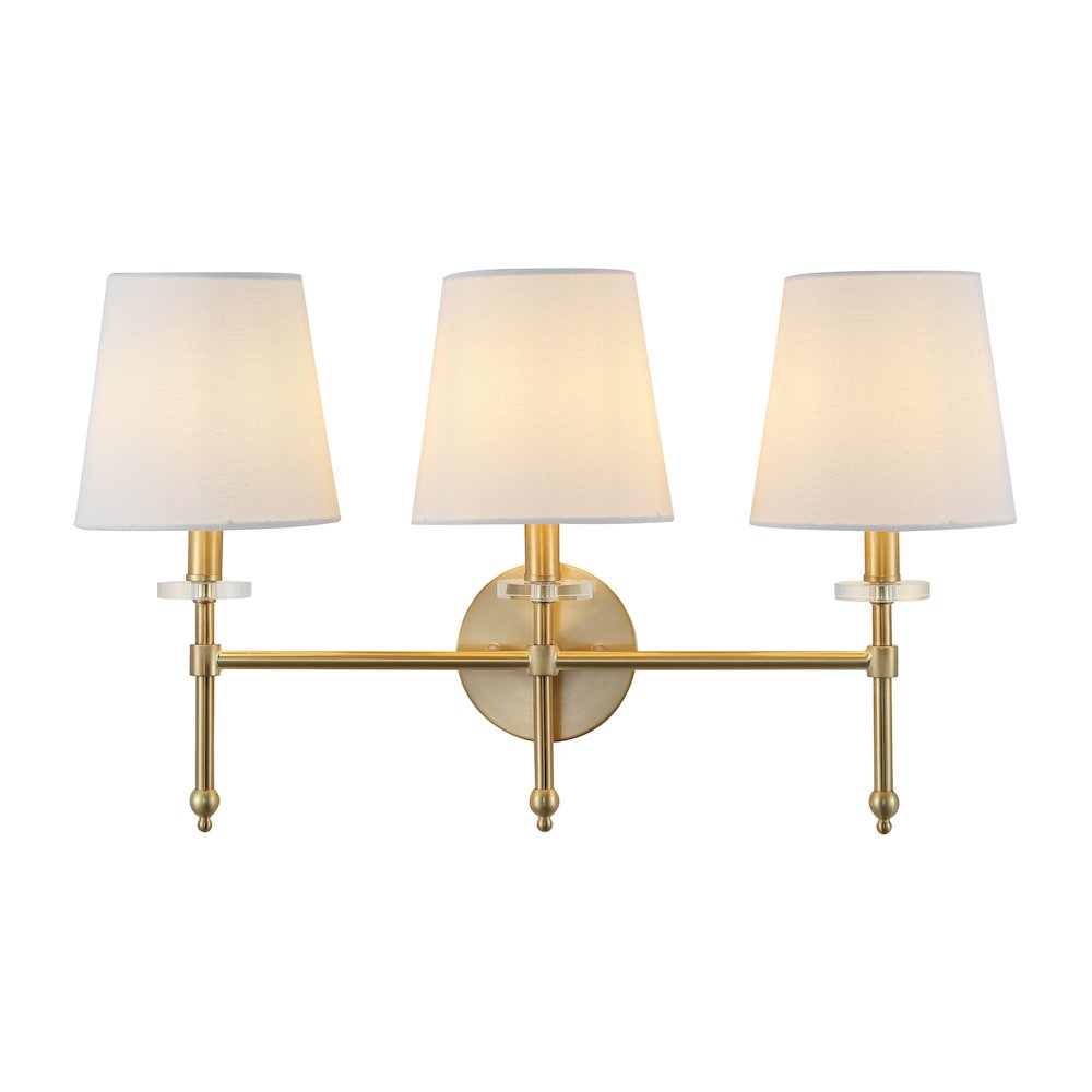 Olivia Modern Midcentury Led Vanity. Picture 1