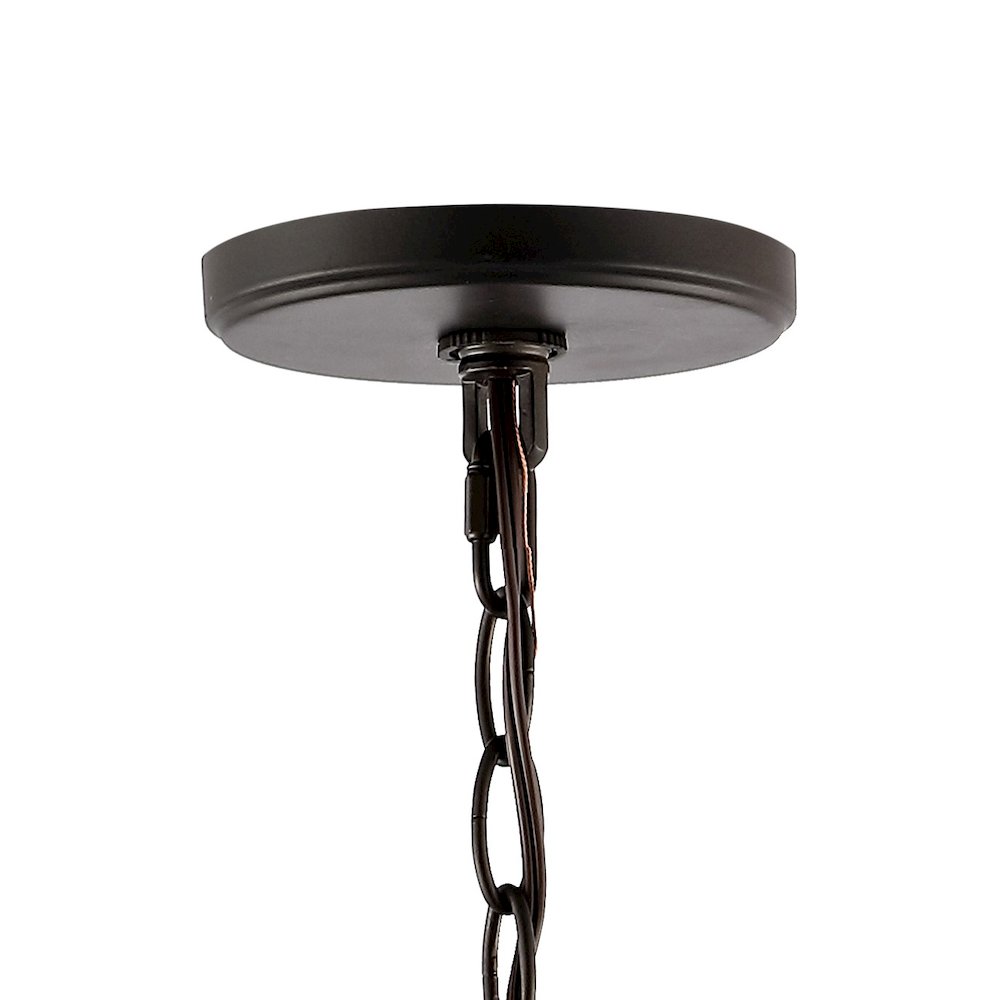 Bee Modern Bohemian Iron/Glass Led Pendant. Picture 3