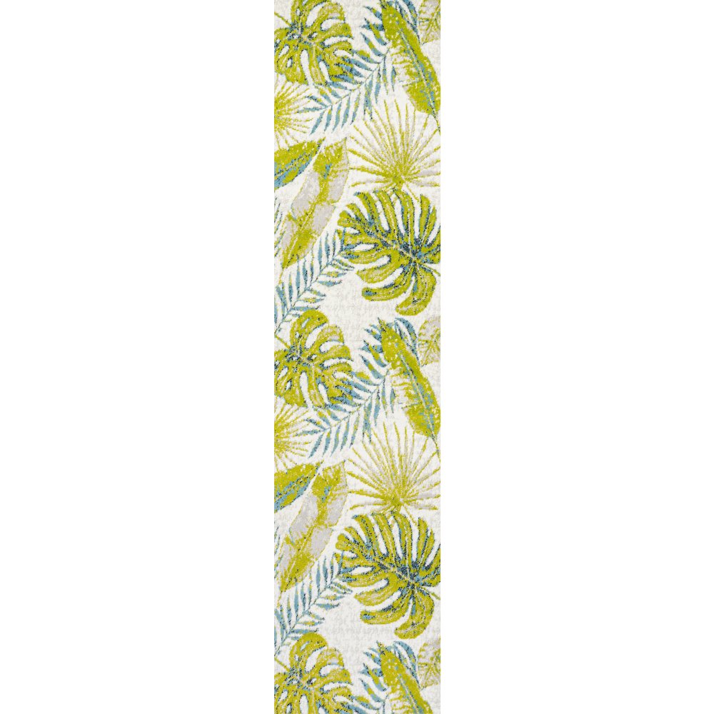 Monstera Tropical Leaves Area Rug. Picture 1