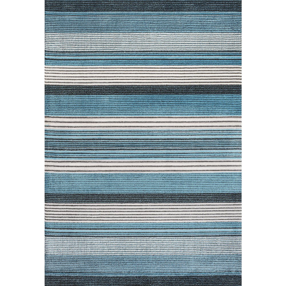 Duxbury Gradient Ticking Striped Area Rug. Picture 1