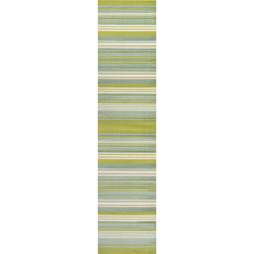 Duxbury Gradient Ticking Striped Area Rug. Picture 1