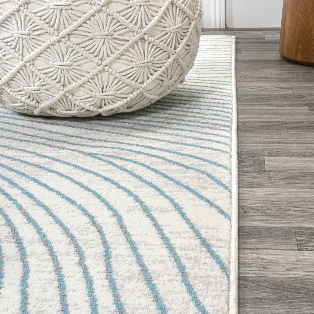 Arlo Woodgrain Geometric Area Rug. Picture 5