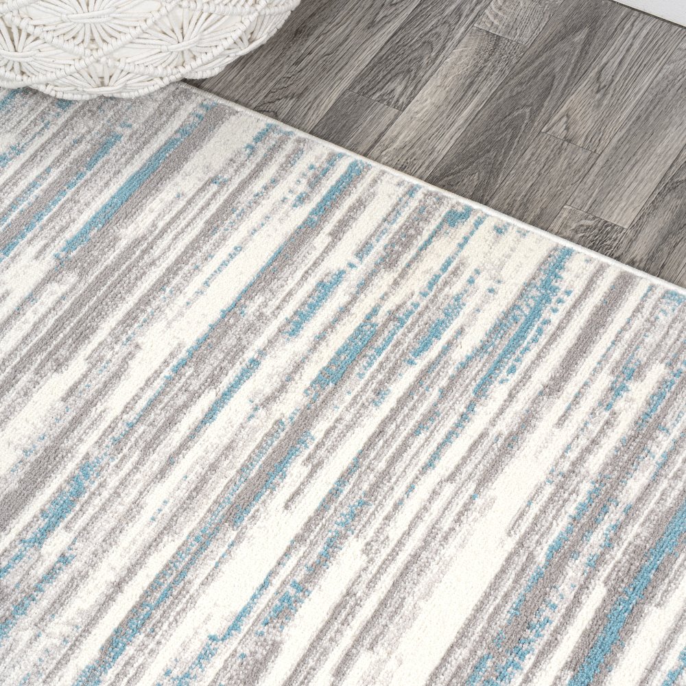 Speer Abstract Linear Stripe Area Rug. Picture 4