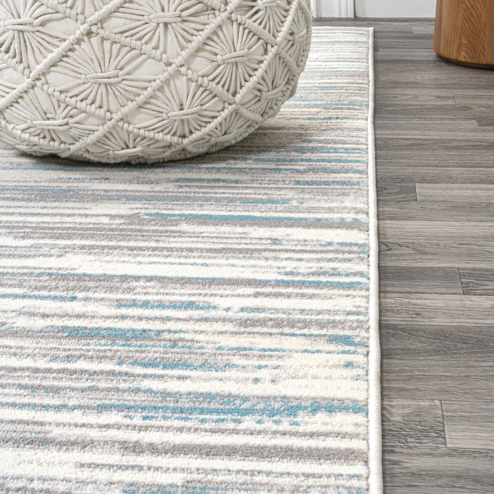 Speer Abstract Linear Stripe Area Rug. Picture 5