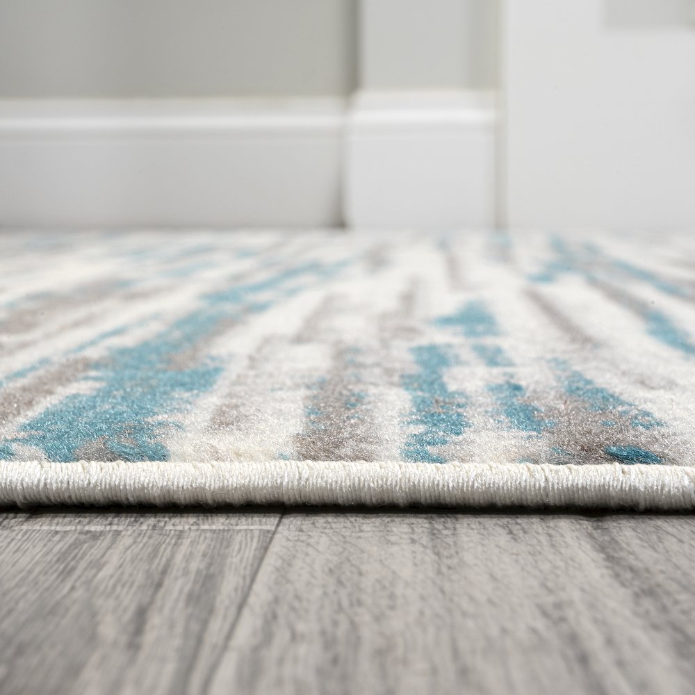 Speer Abstract Linear Stripe Area Rug. Picture 7