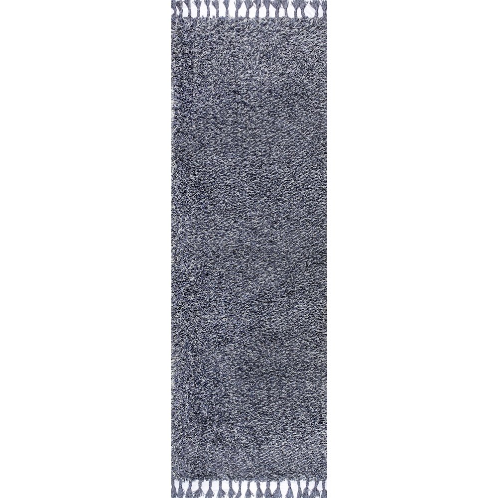 Mercer Shag Plush Tassel Area Rug. Picture 1