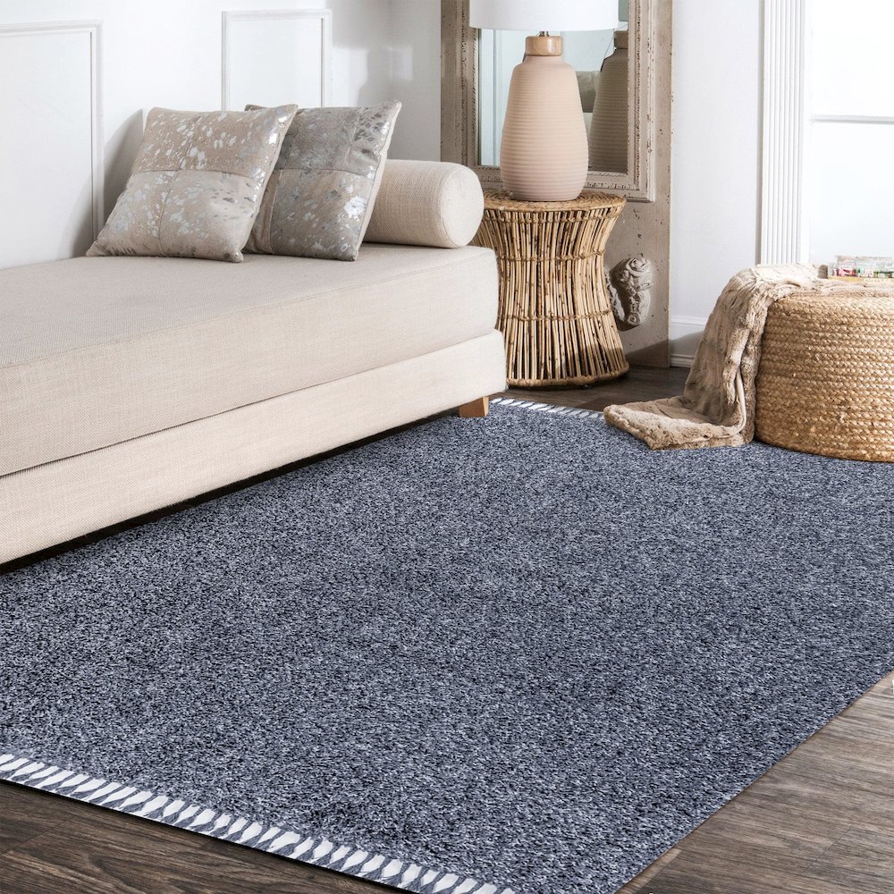 Mercer Shag Plush Tassel Area Rug. Picture 8