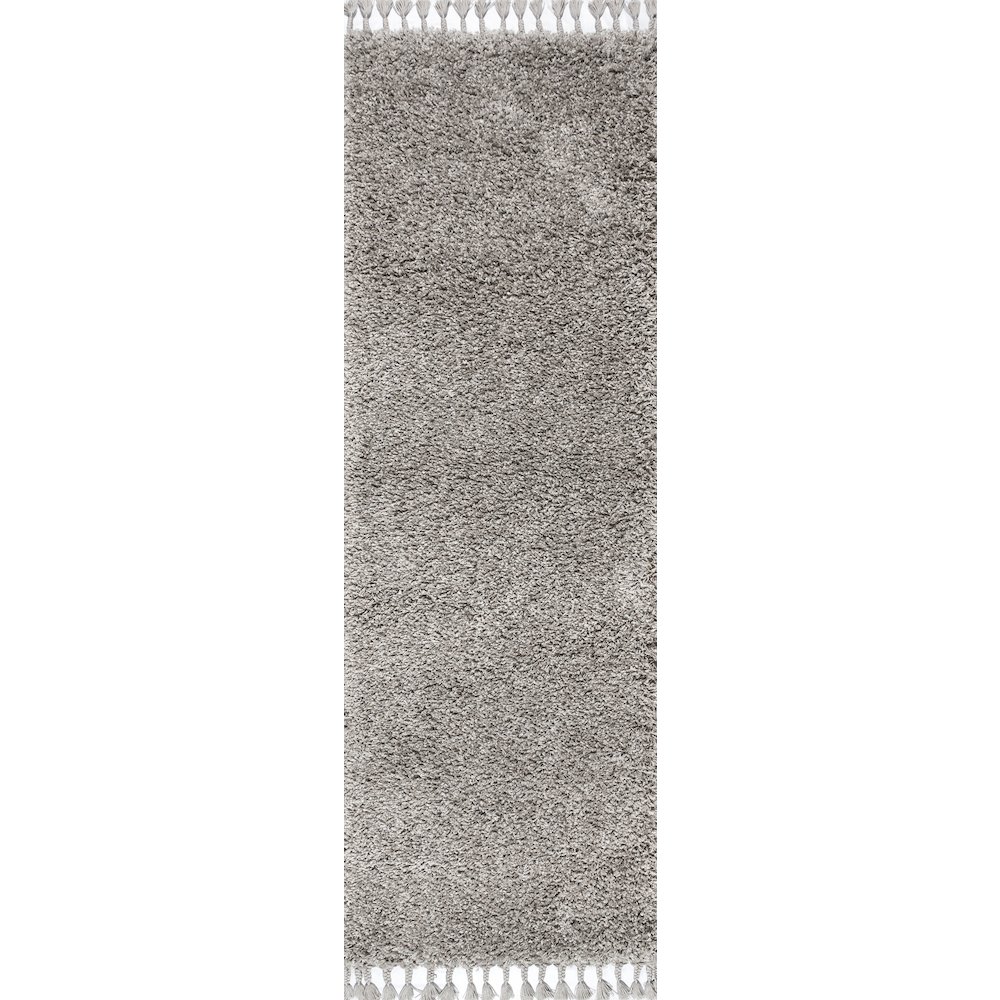Mercer Shag Plush Tassel Area Rug. Picture 1