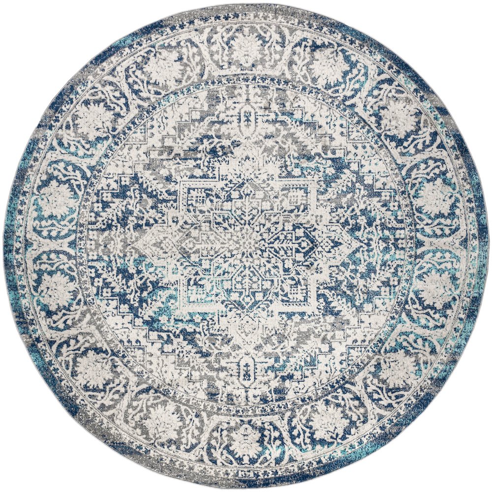 Modern Persian Vintage Medallion Area Rug. Picture 1