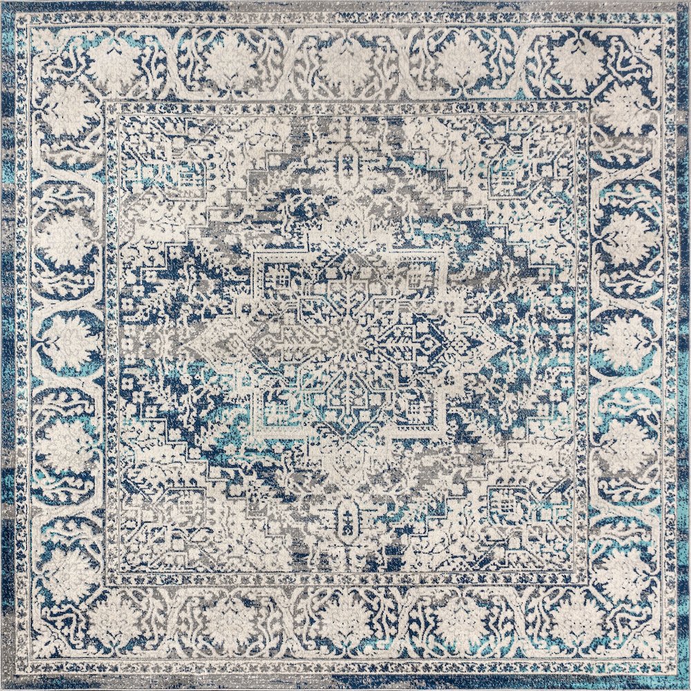 Modern Persian Vintage Medallion Area Rug. Picture 1