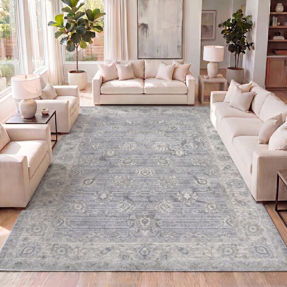 Modern Persian Vintage Moroccan Traditional Area Rug. Picture 12