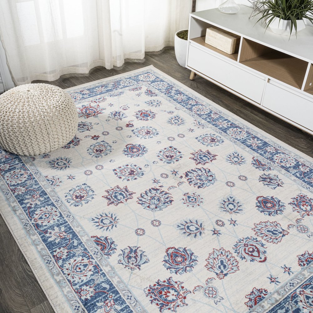 Modern Persian Vintage Moroccan Traditional Area Rug. Picture 4