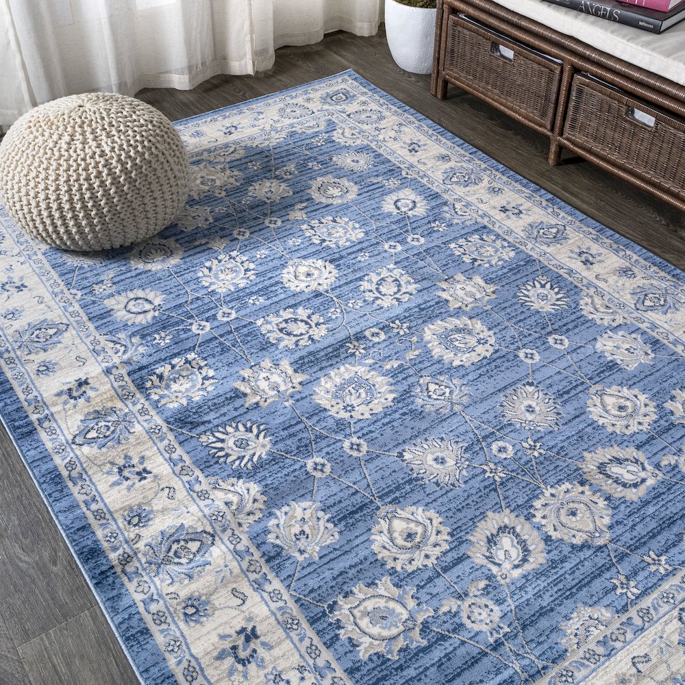 Modern Persian Vintage Moroccan Traditional Area Rug. Picture 4