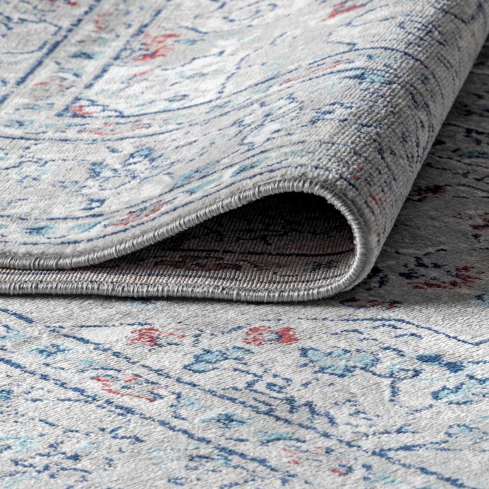 Sierra Modern Persian Vintage Medallion Area Rug. Picture 6