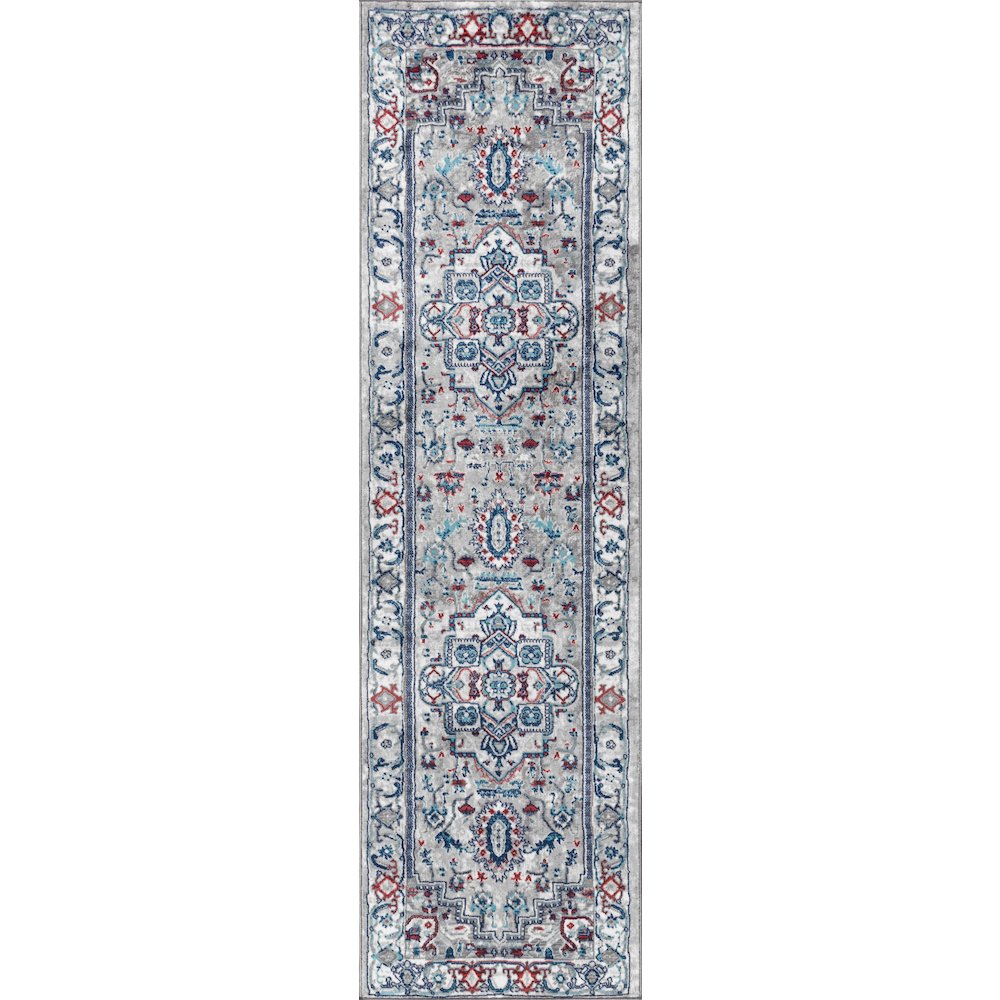 Edison Modern Persian Vintage Medallion Area Rug. Picture 1