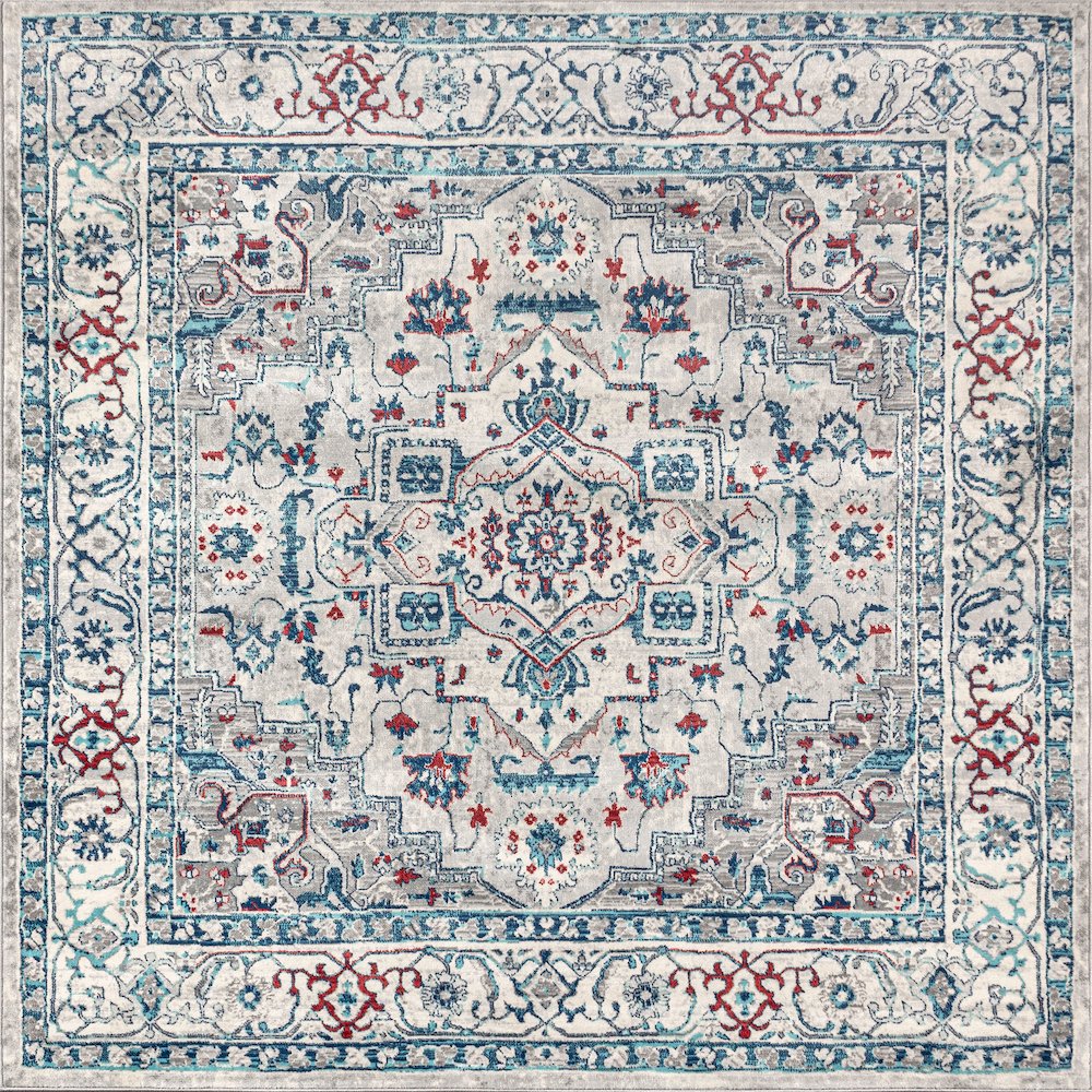 Edison Modern Persian Vintage Medallion Area Rug. Picture 1