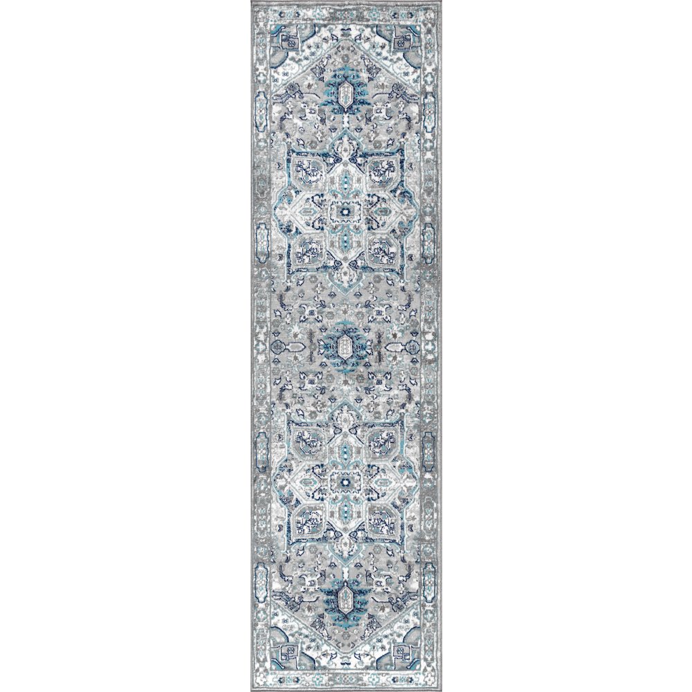 Jerica Modern Persian Vintage Medallion Area Rug. Picture 1