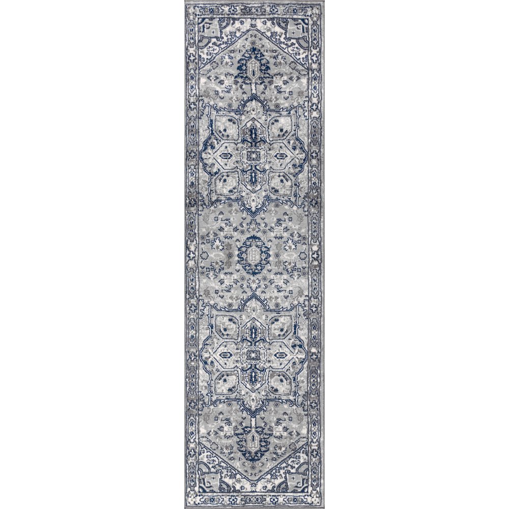 Jerica Modern Persian Vintage Medallion Area Rug. Picture 1
