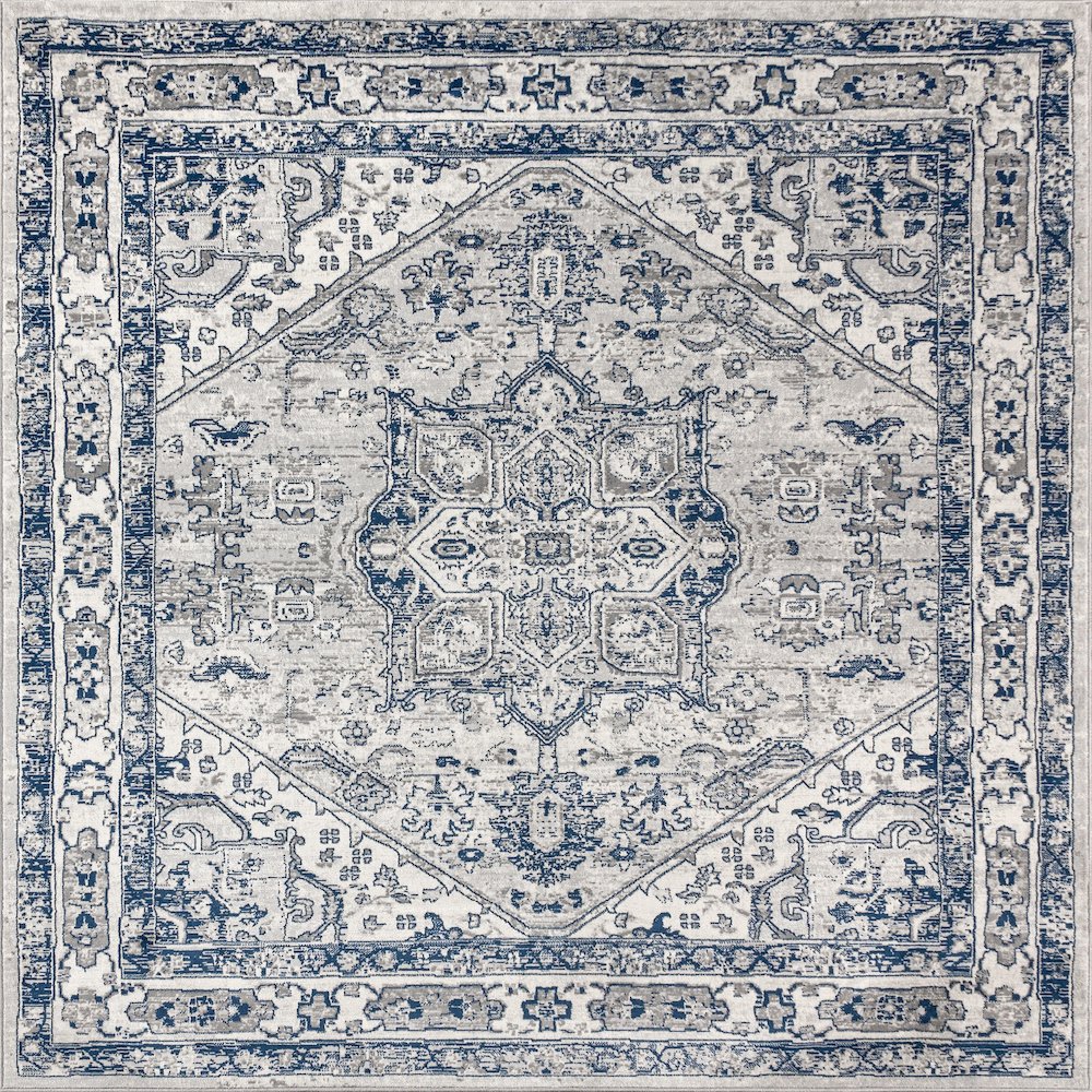 Jerica Modern Persian Vintage Medallion Area Rug. Picture 1