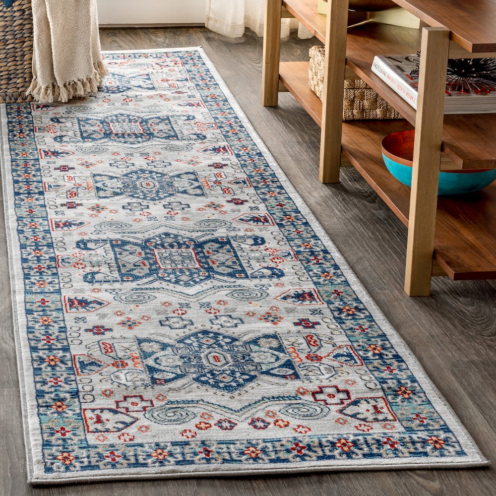 Kasbah Modern Persian Vintage Medallion Area Rug. Picture 2