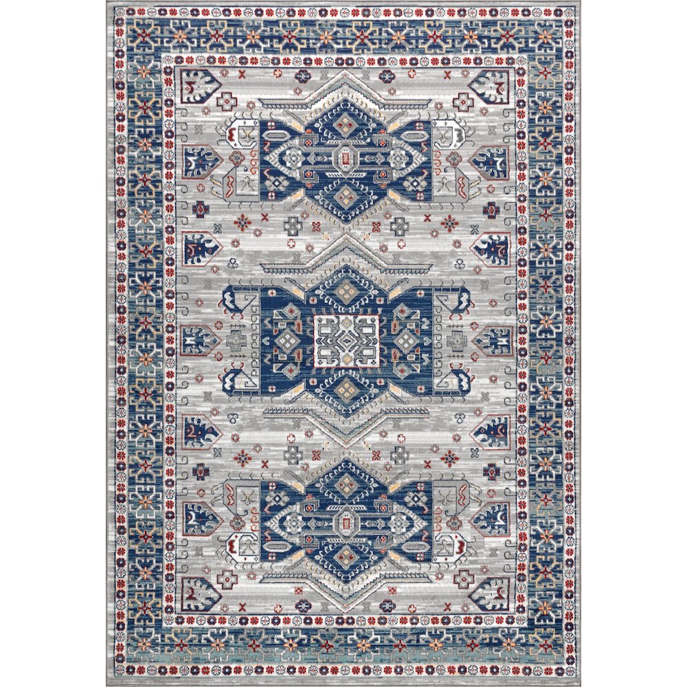 Kasbah Modern Persian Vintage Medallion Area Rug. Picture 1
