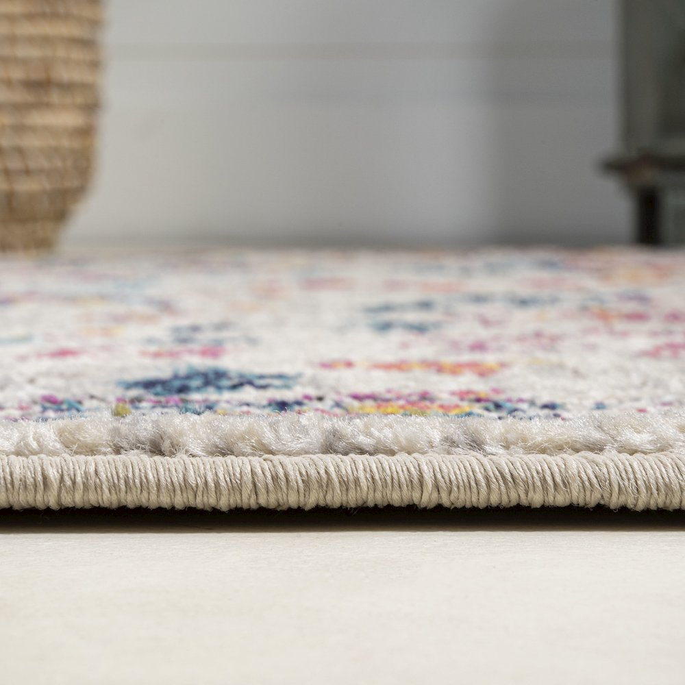 Alfombra Modern Persian Boho Floral Area Rug. Picture 9