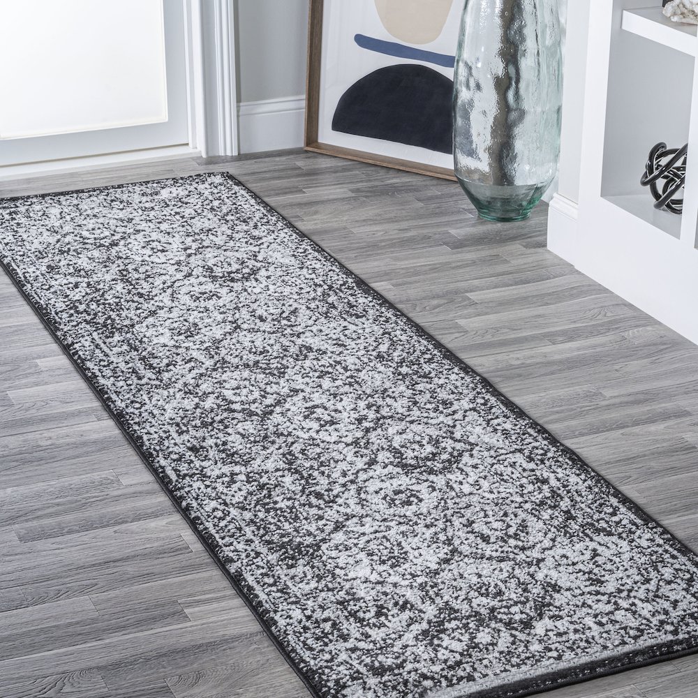 Modern Persian Boho Vintage Trellis Area Rug. Picture 2