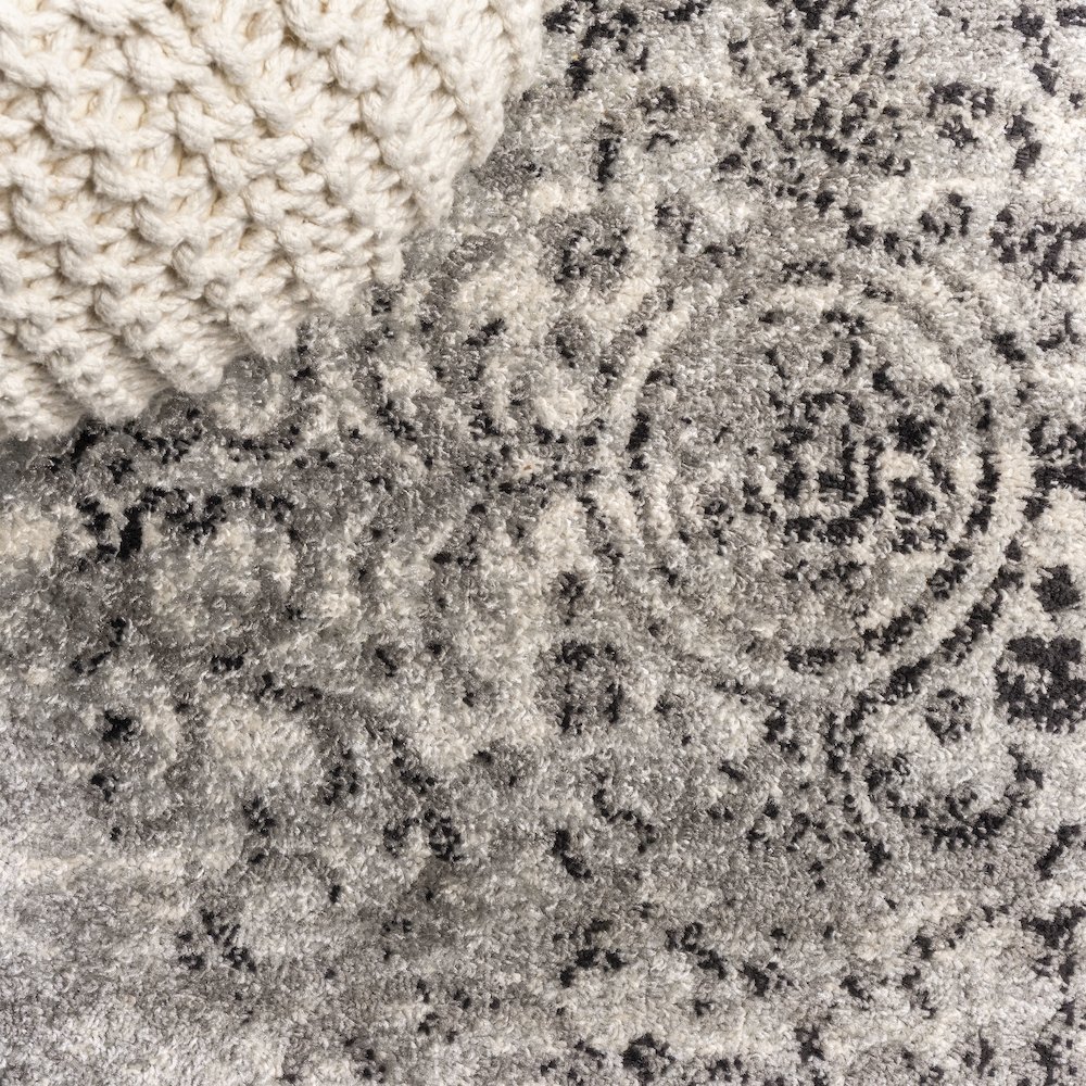 Minori Filigree Medallion Area Rug. Picture 4
