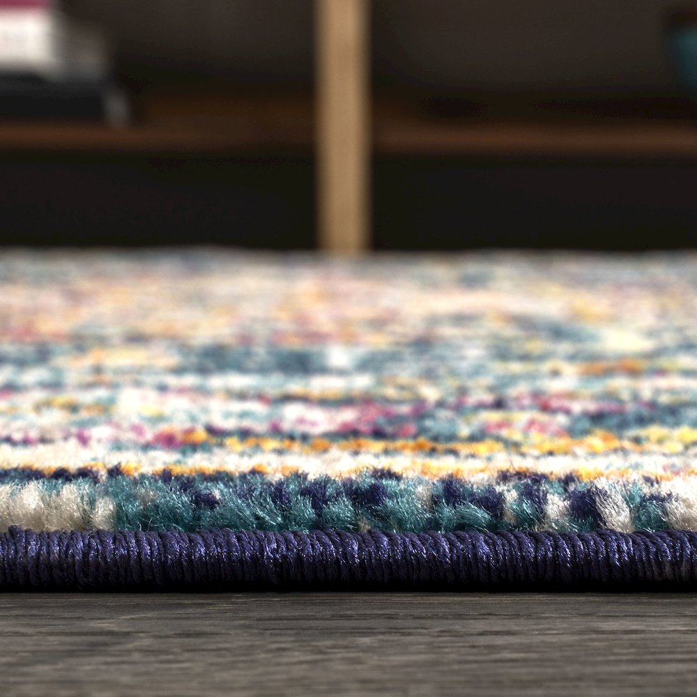Brooklyn Geometric Medallion Area Rug. Picture 7