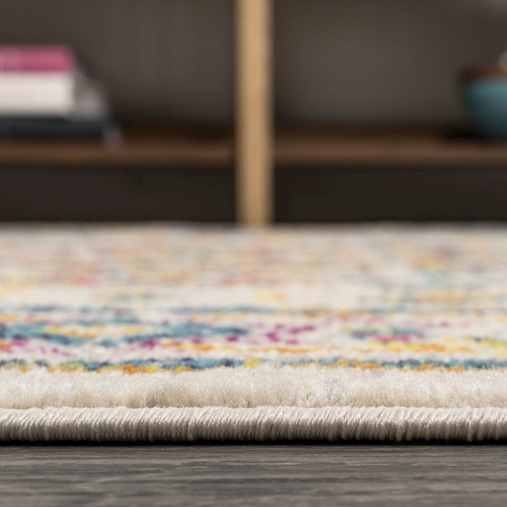 Brooklyn Geometric Medallion Area Rug. Picture 7
