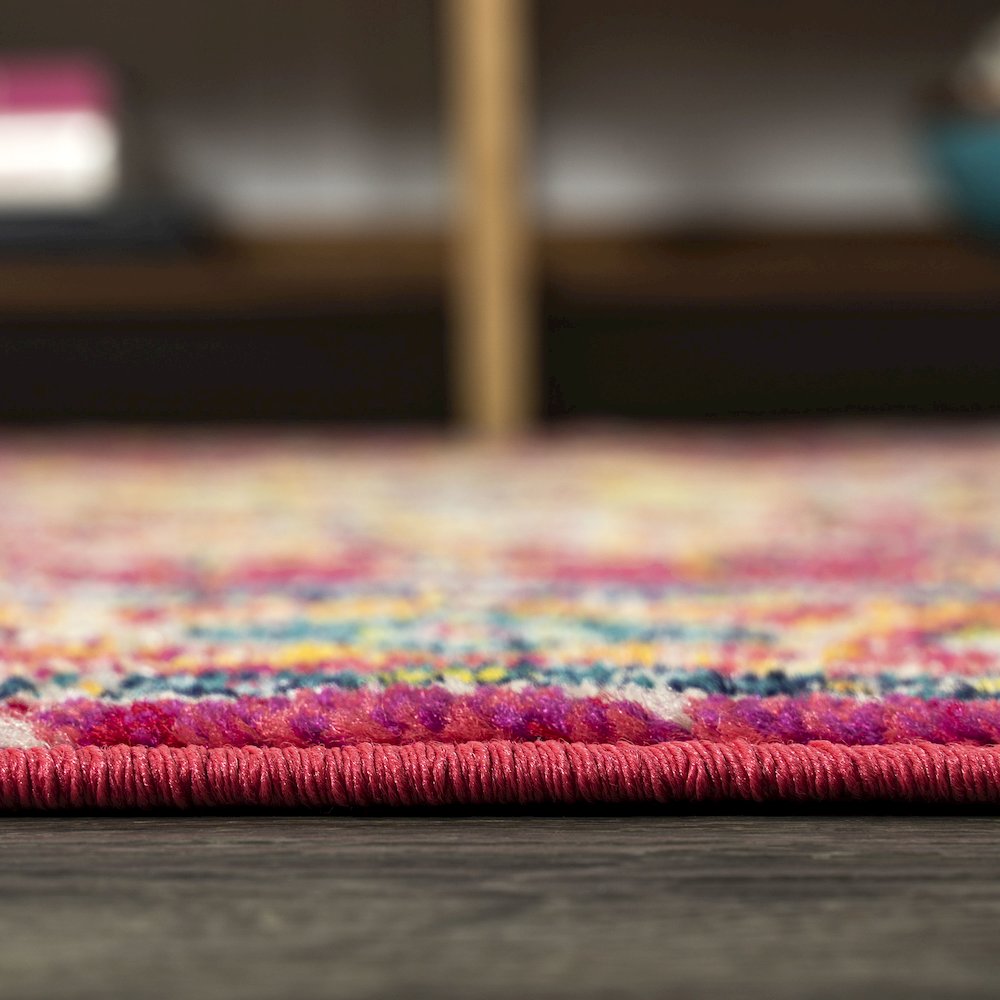 Brooklyn Geometric Medallion Area Rug. Picture 7