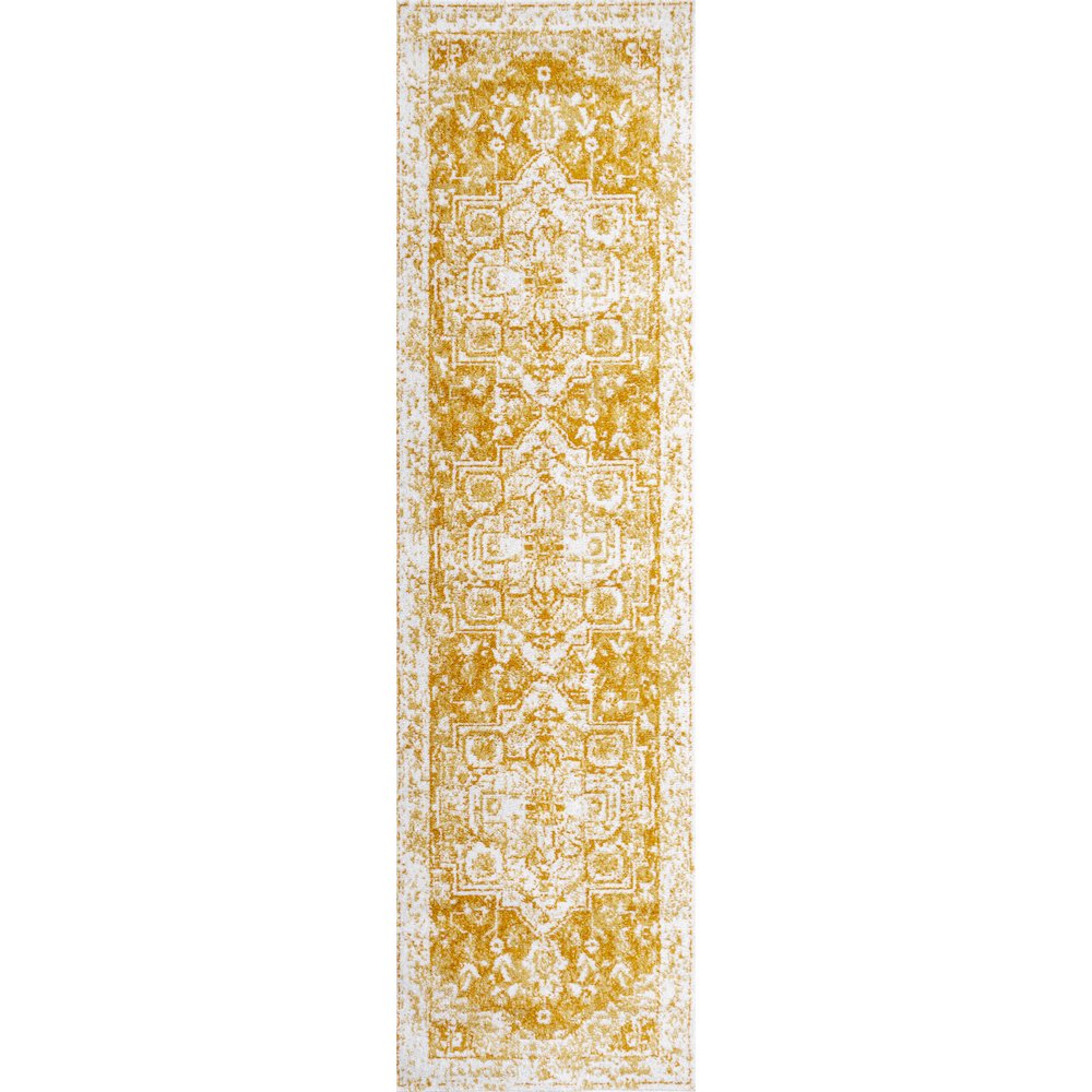 Audrey Bohemian Ornate Medallion Area Rug. Picture 1