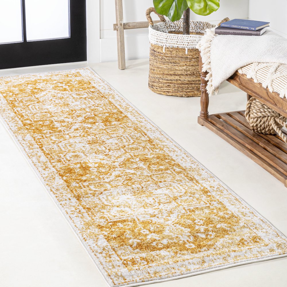 Audrey Bohemian Ornate Medallion Area Rug. Picture 2