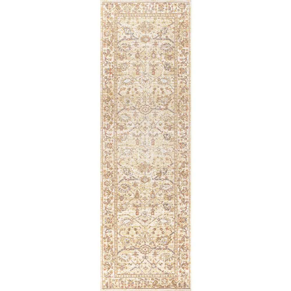 Alba Modern Faded Peshawar Area Rug. Picture 1