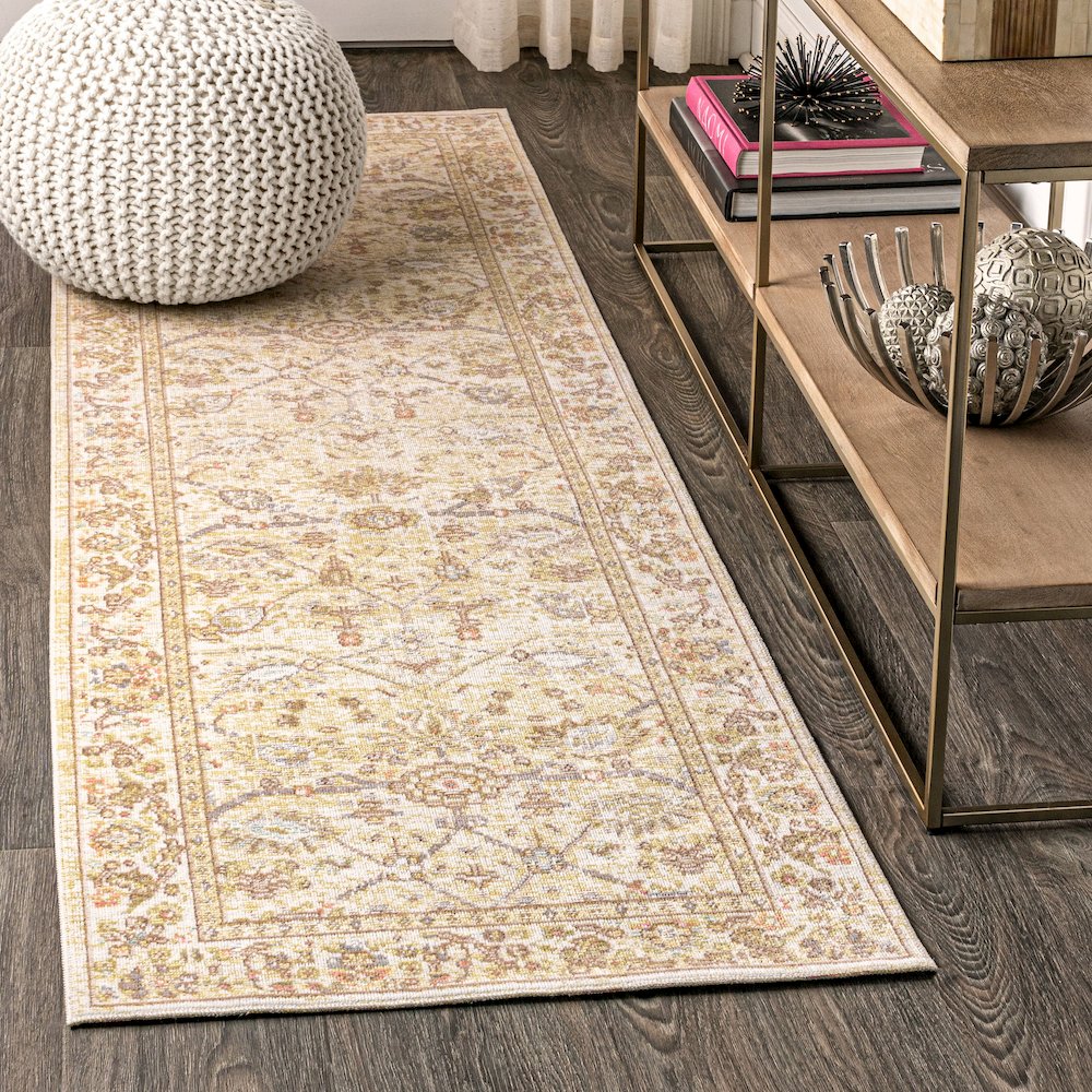 Alba Modern Faded Peshawar Area Rug. Picture 2